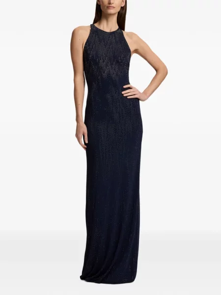 Rochie maxi Ralph Lauren Collection albastru