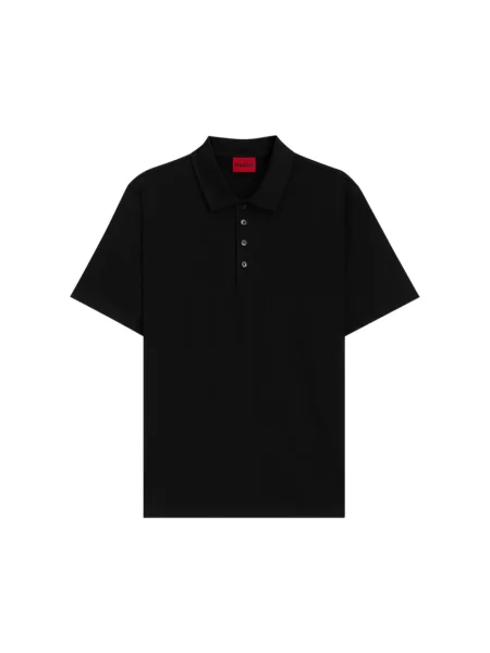 Koszulka polo Hugo czarna
