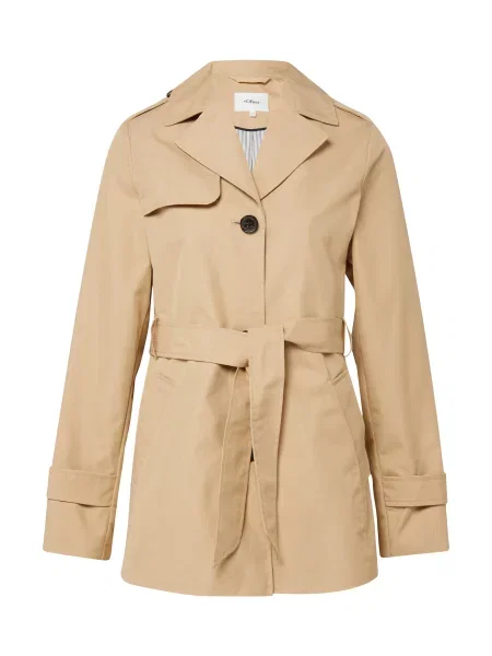 S.Oliver Palton de primăvară-toamnă bej