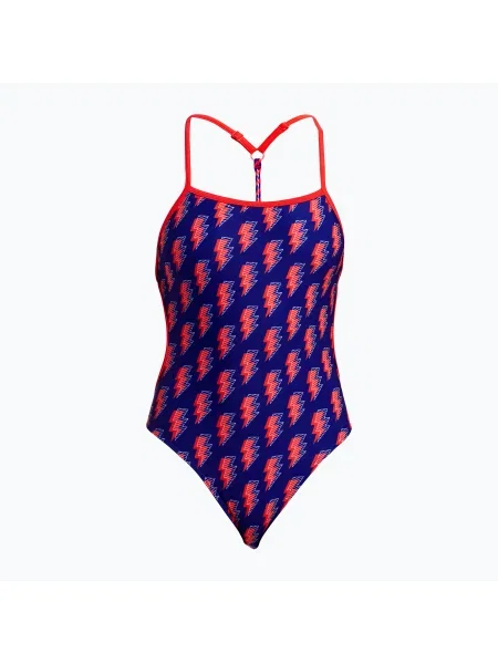 Funkita Twisted One Piece flash női fürdőruha. Méret: 12 AUS