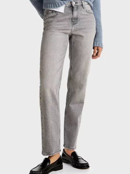 Класичні прямі джинси Tommy Hilfiger сірі