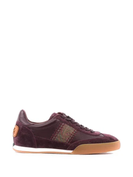 Sneakerși Etro cu model paisley violet