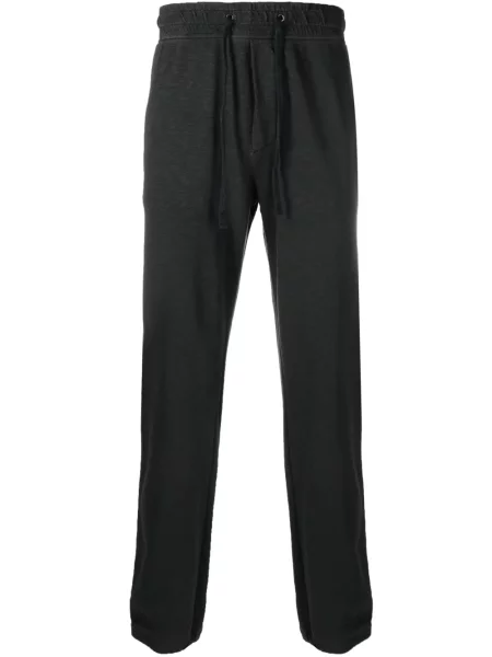 Pantaloni James Perse din material terry gri