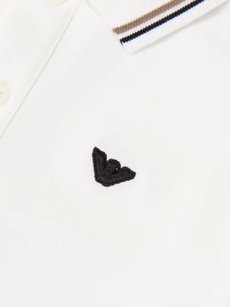 Polo majica Emporio Armani bijela