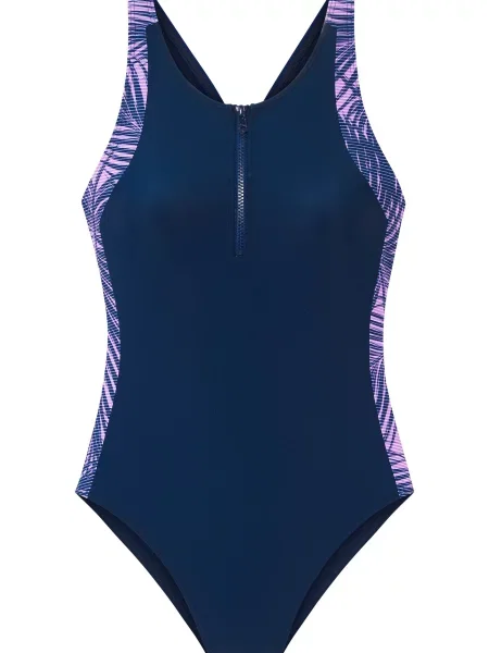 LASCANA ACTIVE Costum de baie sport marin / deschis / mov lavandă albastru