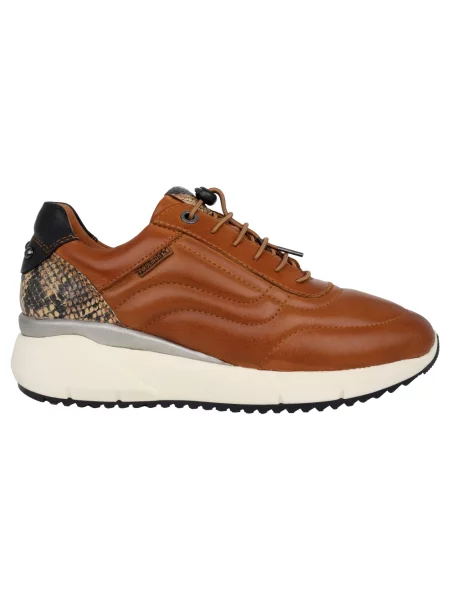 Sneakersy Pikolinos skórzane brązowe