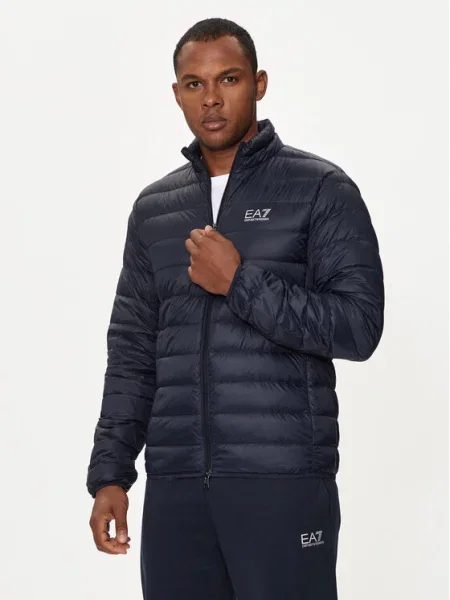 Emporio Armani Geacă din puf PNGPZ Bleumarin gri