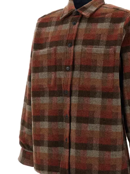 Pledas flanelinis striukė Portuguese Flannel ruda