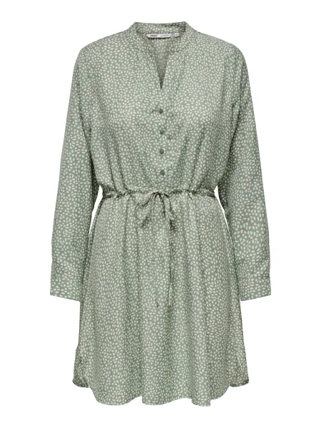 ONLY Rochie tip bluză ONLCORY crem / oliv