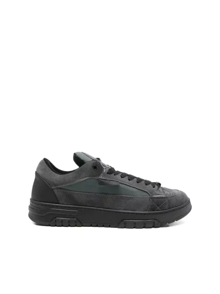 Sneakersy Santha zamszowe casual czarne