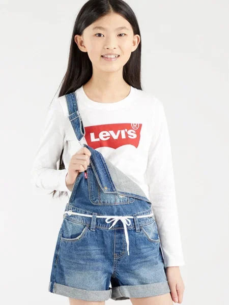 Levi's Detské tričko s dlhým rukávom biela