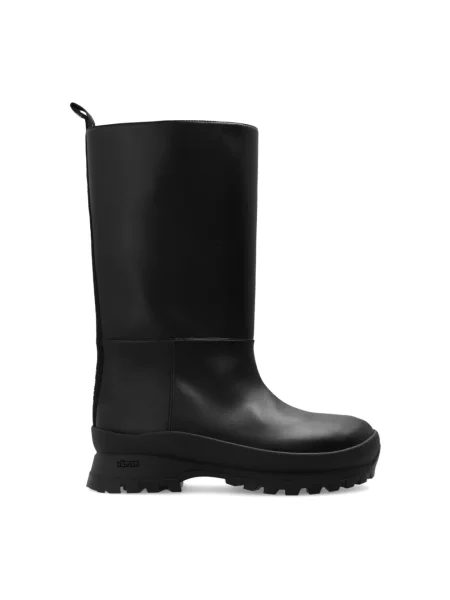 Kozaki Stella Mccartney skórzane czarne