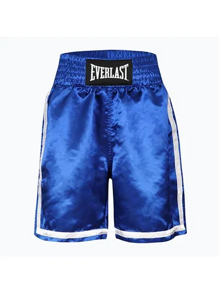 Мъжки шорти за тренировка Everlast Trunks Pro синьо/бяло бяло