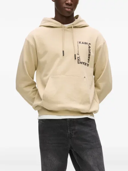 Majica s kapuljačom Karl Lagerfeld Jeans s autogramom