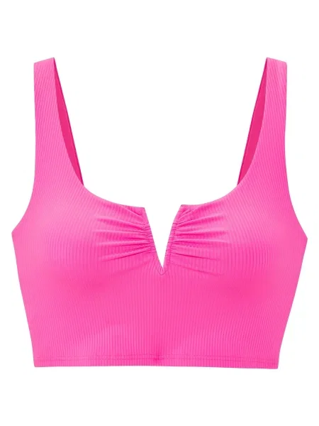 VENICE BEACH Sutien costum de baie roz