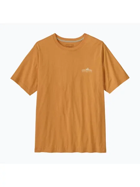 Tricou pentru bărbați Patagonia Fitz Roy Foothills dried mango