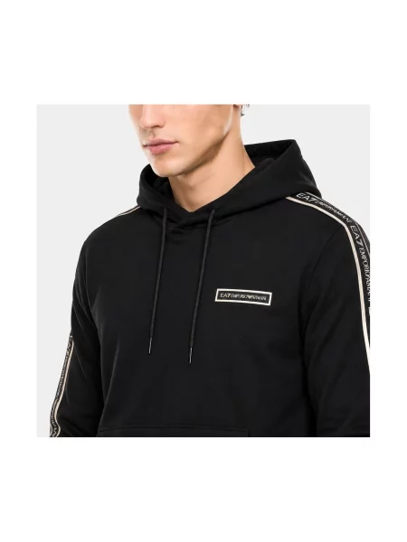 Mikina Emporio Armani Ea7 čierna