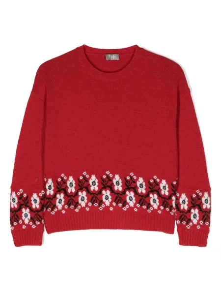 Sweter dziecięcy Il Gufo czerwony