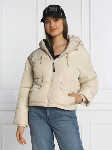 Pepe Jeans London Kabát AMANDINE bézs