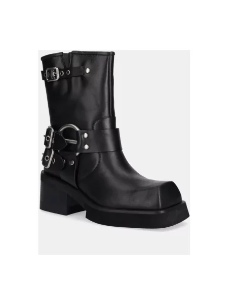 Botki Jeffrey Campbell skórzane czarne