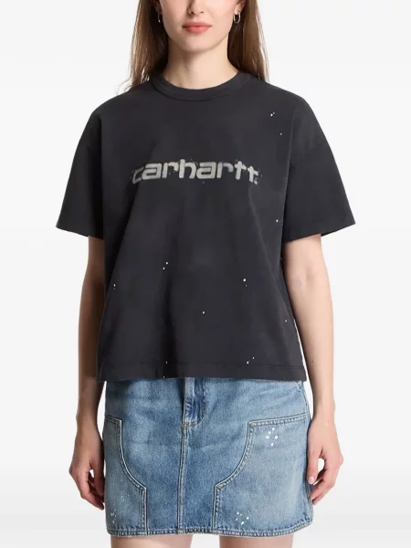 Tricou Carhartt Wip cu imagine negru