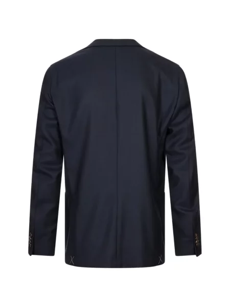Sacou Corneliani cu rever albastru