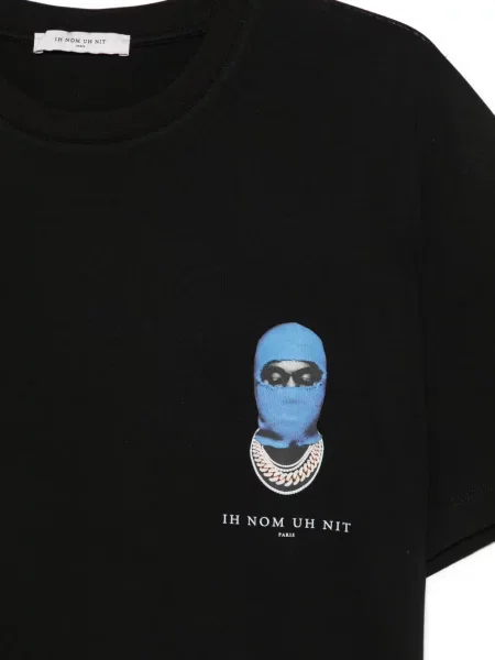 Tricou Ih Nom Uh Nit cu imagine negru