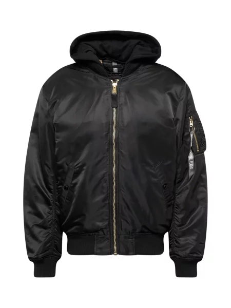 ALPHA INDUSTRIES Geacă de primăvară-toamnă ZH' negru