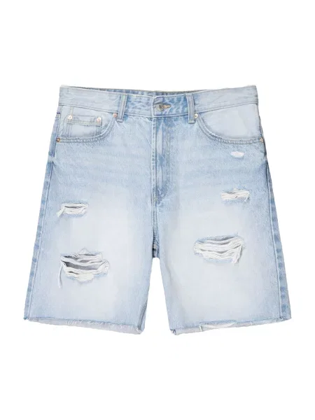 Bershka Džíny světlemodrá