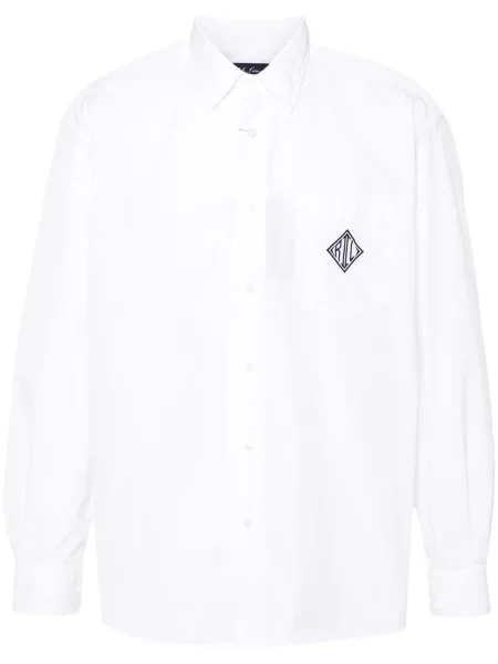 Cămașă Ralph Lauren Purple Label cu imagine alb