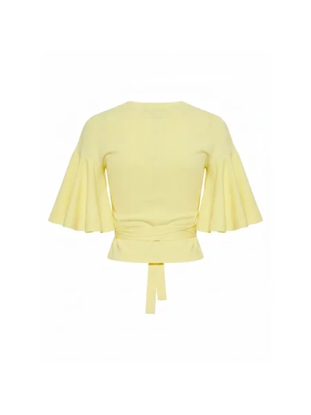 Bluzka Jacquemus żółta