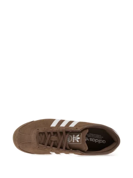 Trčanje tenisice Adidas Campus s printom od brušene kože crna