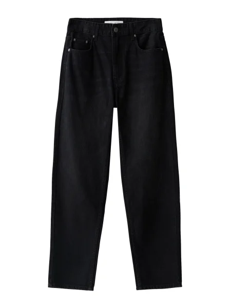 Bershka Jeans denim negru