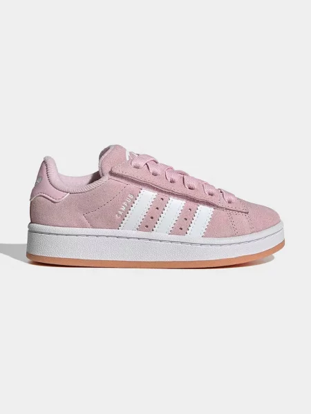 Adidas Originals teniși din piele copii CAMPUS roz