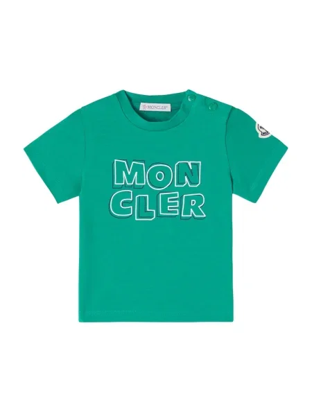 Gyerek póló Moncler Enfant zöld