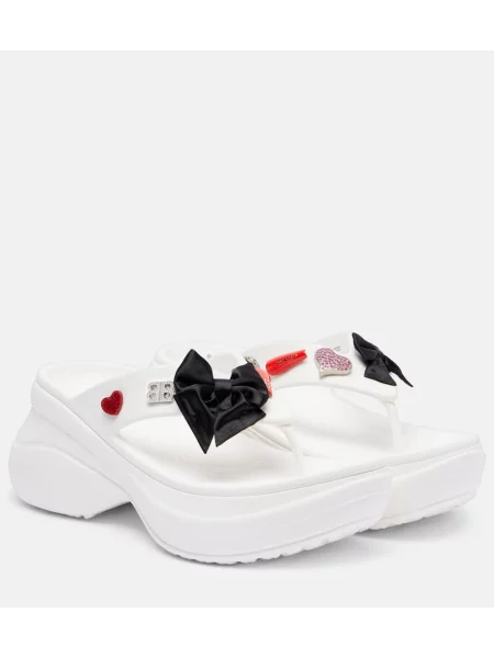 Chiloți tanga Balenciaga alb