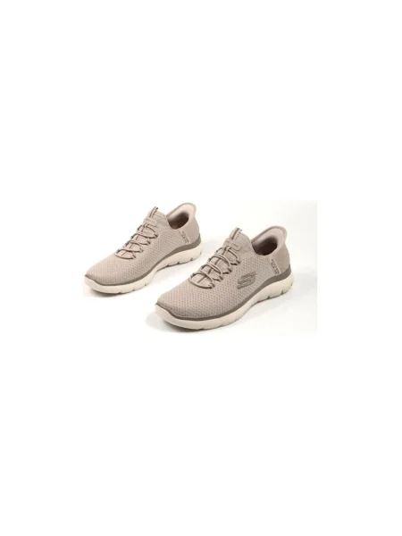 Rövid félcipo Skechers bézs