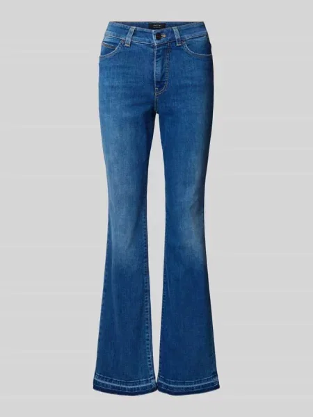 Jeansy rozkloszowane z 5 model ‘FARO’ Marc Cain błękitne