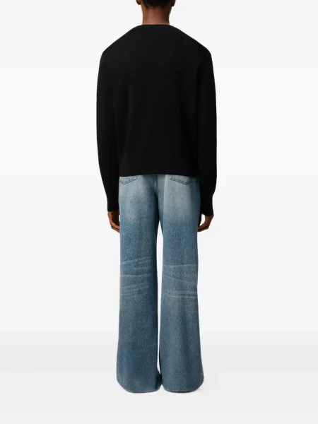 Cardigan Ami Paris de lână negru