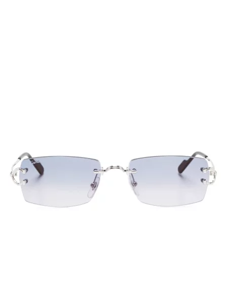 Ochelari de soare Cartier Eyewear argintiu