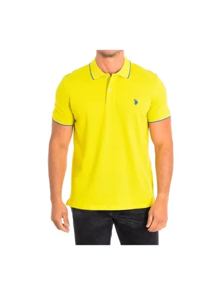 Koszulka polo U.s Polo Assn. żółta