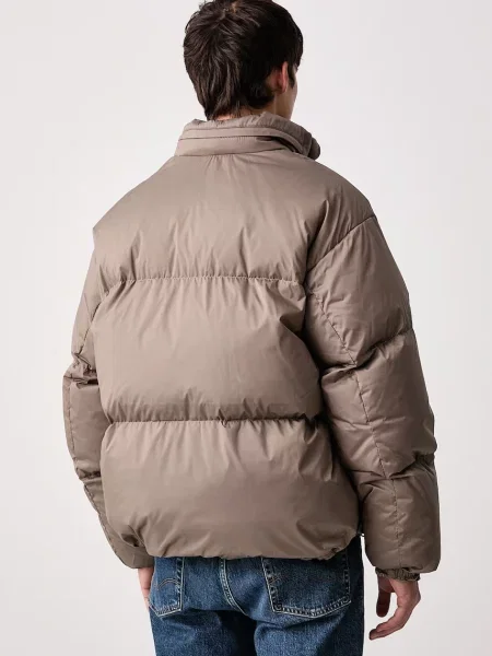 Levi's kurtka puchowa AURUE brązowa
