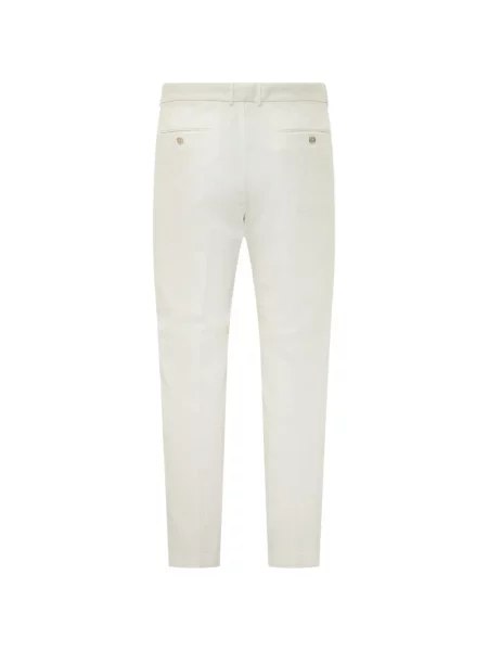 Pantaloni Cruna alb