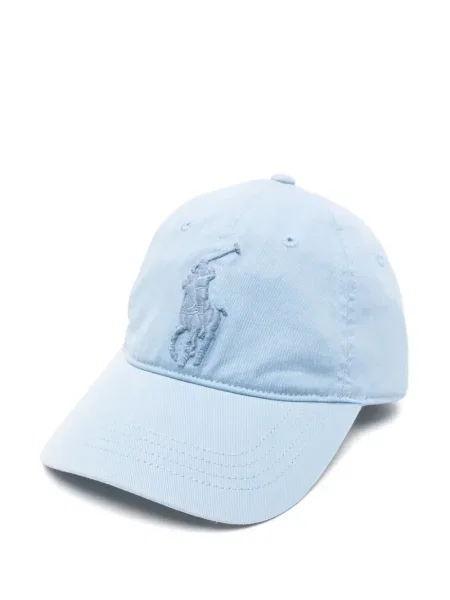 Șapcă Polo Ralph Lauren din țesătură twill cu broderie gri