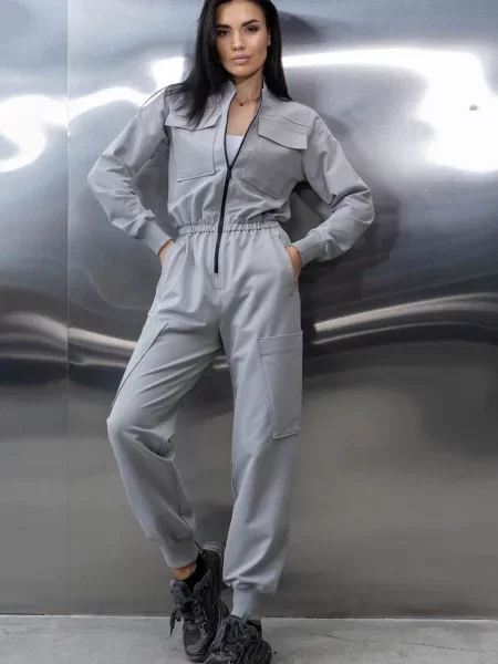 Летний комбинезон на сірий