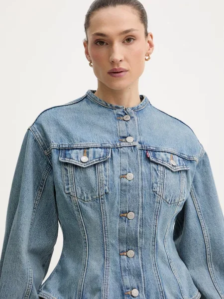 Levi's преходно яке женско от деним SCULPTED синьо