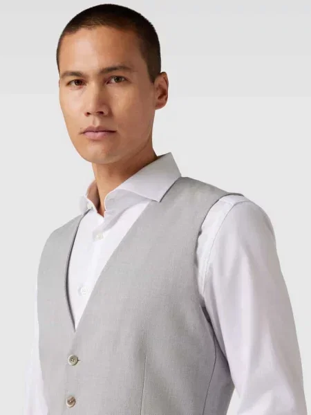 Kamizelka o kroju slim fit ze wzorem na całej powierzchni Mcneal