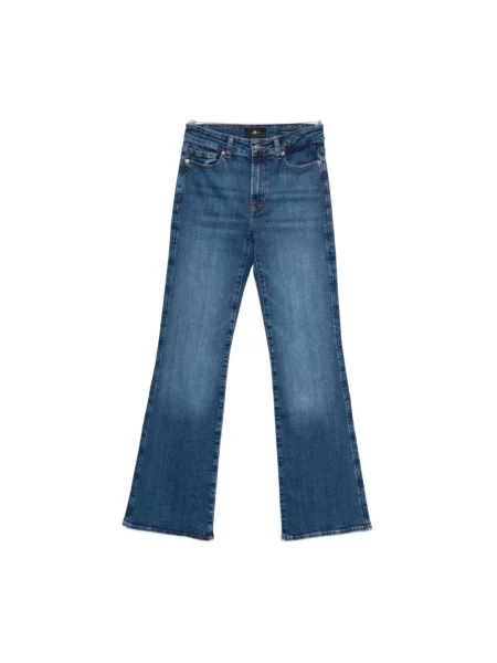 Jeansy 7 For All Mankind niebieskie