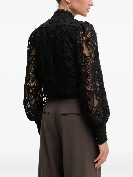 Cămașă Bardot negru