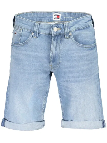 Blugi Tommy Jeans scurte albastru